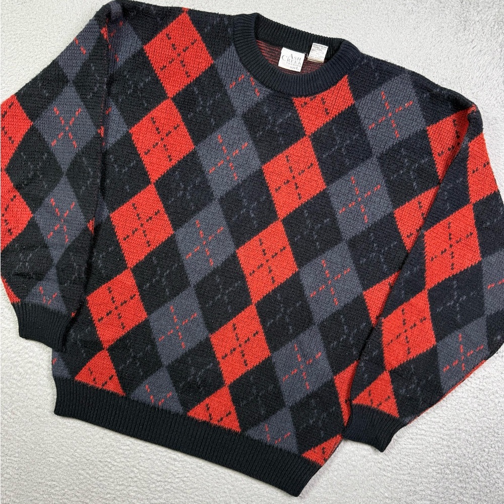 Vintage 90s Ash Creek Trading‎ knit sweater